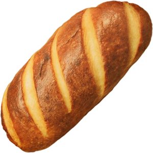 Bread Pillow Funny Stuffed Bread Shaped Pillow Toy Gift for Kids Adults, 15.7 in