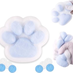 Cat Paw Squeeze Toys Big Cat Paw Silicone Squeeze Toys Cat Paw Sensory Toys Soft Cat Paw Squeeze Sensory Toy Soft Squeeze Fidget Toys Sticky Cat Paw Toy Giant Paw Toys for Stress Relief
