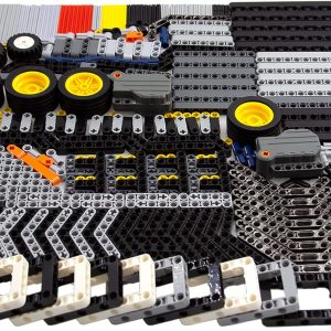 Parts Group  Replacement Building Block Parts Regular-Sized Mechanical Parts Include Brick,Bush, Pin.